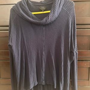 Lucky Brand Cowl Neck Long Sleeve Size XL